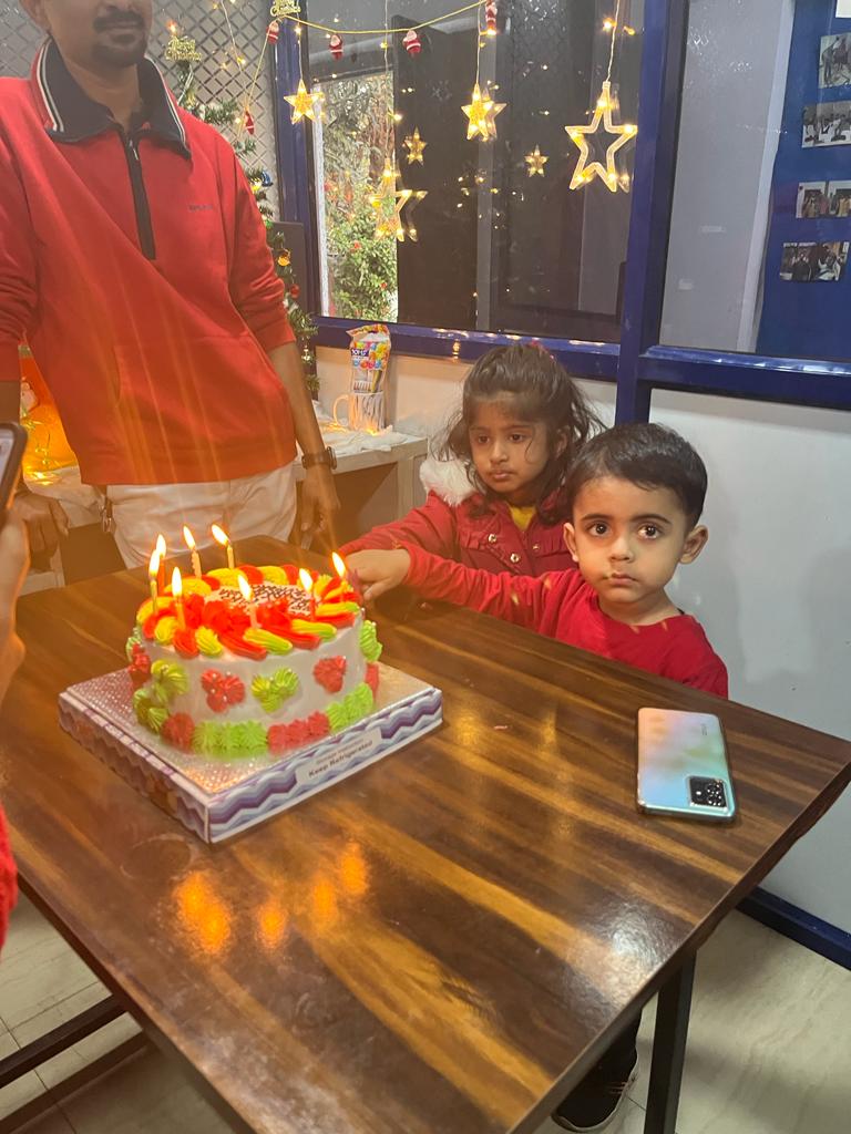 Christmas cake cutting - Life at AWT